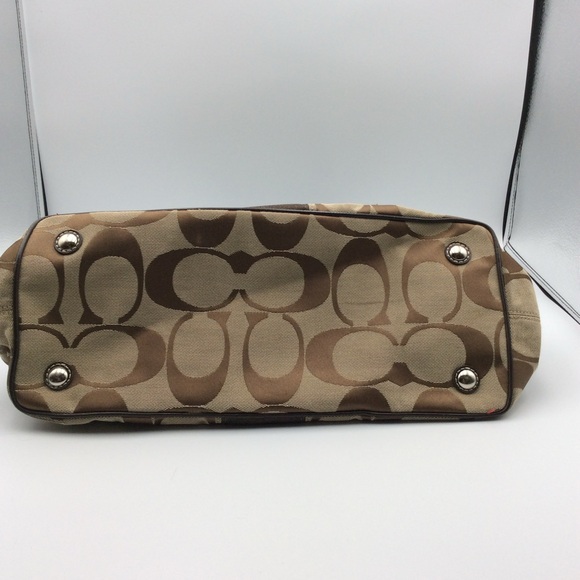 Coach Signature Stripe Tote (2011) - Picture 6 of 9